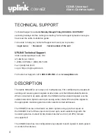 Preview for 6 page of Uplink CDMAEZ Installation & User Manual