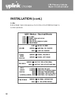 Preview for 14 page of Uplink LTE30EX Installation & User Manual