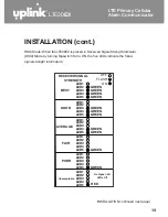 Preview for 15 page of Uplink LTE30EX Installation & User Manual