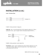 Preview for 21 page of Uplink LTE30EX Installation & User Manual