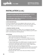 Preview for 24 page of Uplink LTE30EX Installation & User Manual