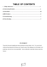 Preview for 2 page of Uplus Lighting 3010 IP PAR User Manual