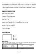 Preview for 4 page of Uplus Lighting 37X15Z User Manual