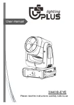 Preview for 1 page of Uplus Lighting 3X40B-EYE User Manual