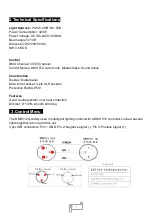 Предварительный просмотр 4 страницы Uplus Lighting 7X45 COB PAR User Manual