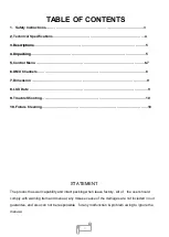 Preview for 2 page of Uplus Lighting AZ-SPOT PR 300 User Manual