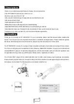 Preview for 5 page of Uplus Lighting IP 300Z SPOT-WW User Manual