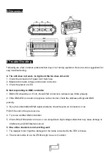 Preview for 12 page of Uplus Lighting IP1000 Strobe User Manual