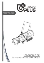 Uplus Lighting LED PROFILE FIX User Manual предпросмотр