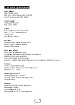 Preview for 4 page of Uplus Lighting LED PROFILE MZ User Manual