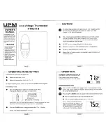 UPM HTM511B Owner'S Manual preview