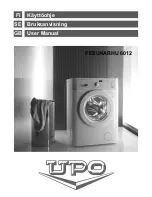 UPO PESUKARHU 6012 User Manual предпросмотр