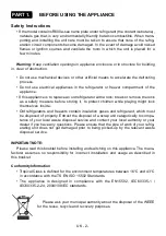 Preview for 3 page of UPO RF121SX Instruction Booklet