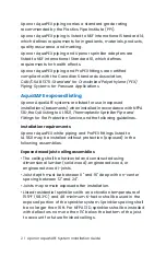 Preview for 8 page of Uponor AquaSAFE Installation Manual