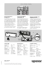 Preview for 2 page of Uponor C-23 Quick Manual