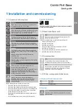 Preview for 3 page of Uponor KaMo Combi Port Base Quick Manual