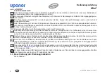 Preview for 16 page of Uponor Mini2 Instruction Manual