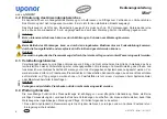 Preview for 18 page of Uponor Mini2 Instruction Manual