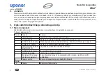 Preview for 118 page of Uponor Mini2 Instruction Manual