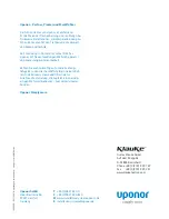 Preview for 36 page of Uponor UP 75 EL Instruction Manual