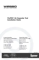 Preview for 20 page of Uponor Wirsbo ProPEX Q6301000 Installation Manual