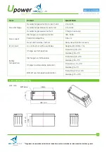 Preview for 4 page of UPOWER Ecoline NauticBattery NA-12Li200BL Quick Start Manual