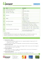 Preview for 2 page of UPOWER Ecoline UE-12Li100BL Quick Start Manual