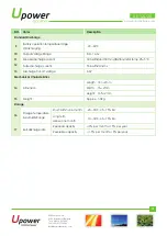 Preview for 2 page of UPOWER Ecoline UE-12Li20 Manual