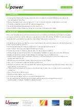 Preview for 5 page of UPOWER Ecoline UE-12Li200 Manual