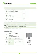 Предварительный просмотр 9 страницы UPOWER Ecoline UE-48Li3600V2 Operation Manual