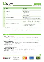 Preview for 2 page of UPOWER Ecoline UE-36Li100 Manual