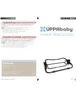 UPPAbaby Vista Peg Perego Manual preview