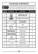 Предварительный просмотр 3 страницы Upper Bounce Bounce Galaxy BGSF01-60 User Manual