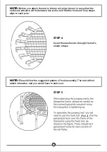 Предварительный просмотр 5 страницы Upper Bounce Bounce Galaxy BGSF01-60 User Manual