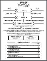 Preview for 2 page of Upper Bounce UB03EC-1017E User Manual