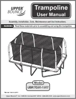 Preview for 1 page of Upper Bounce UBRTG01-1017 User Manual