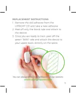 Предварительный просмотр 15 страницы Upright GO User Manual