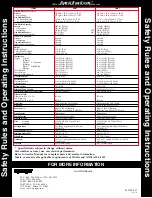 Preview for 12 page of Upright LX Bi-Energy Operator'S Manual