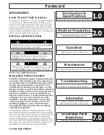 Preview for 3 page of Upright LX31 Service & Parts Manual