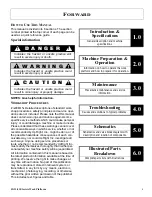 Предварительный просмотр 5 страницы Upright LX31 Service Manual