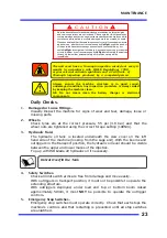 Предварительный просмотр 29 страницы Upright POWERED ACCESS TL34 Service Manual