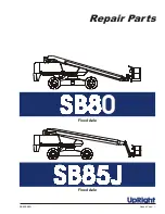 Preview for 10 page of Upright SB85J Service & Parts Manual