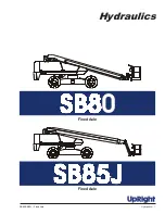 Preview for 132 page of Upright SB85J Service & Parts Manual