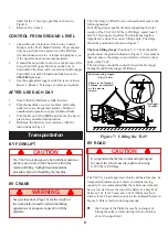 Preview for 8 page of Upright TL49 Operator'S Manual