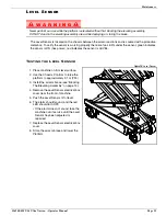 Preview for 17 page of Upright X26 Ultra Narrow Operator'S Manual