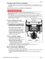 Preview for 57 page of Upright X26 Ultra Narrow Operator'S Manual