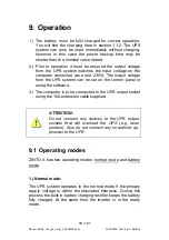 Preview for 99 page of UPS ZINTO A 1000 User Manual