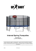 Preview for 1 page of Upshot Internal Spring Trampoline User Manual