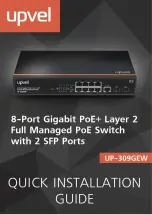 Предварительный просмотр 1 страницы Upvel UP-309GEW Quick Installation Manual