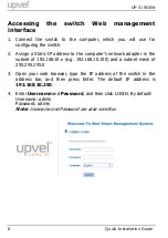 Предварительный просмотр 8 страницы Upvel UP-319GEW Quick Installation Manual